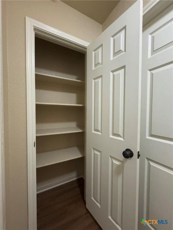 view of closet