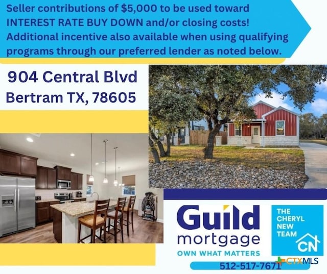 904 Central Blvd, Bertram, TX 78605 - view of a document with multiple images