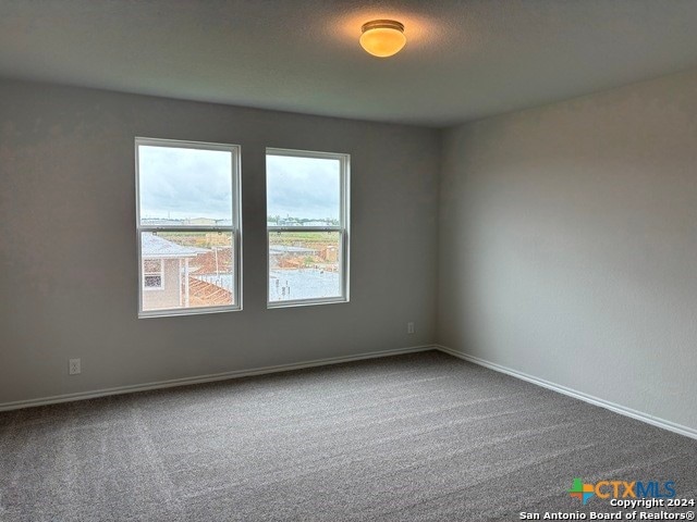 spare room with carpet flooring