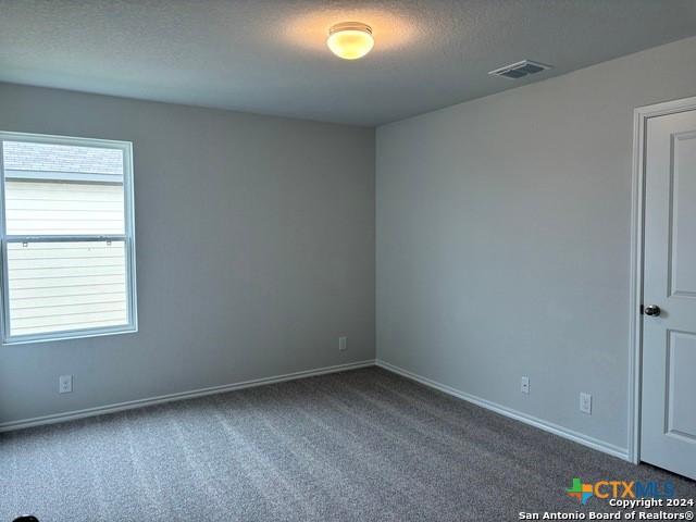 2537 Windle Ln, Seguin, TX 78155 - empty room featuring carpet floors, a textured ceiling, and baseboards