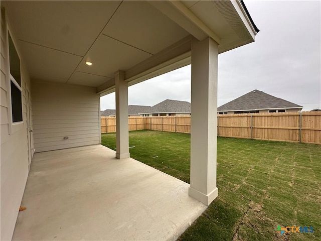 view of patio / terrace