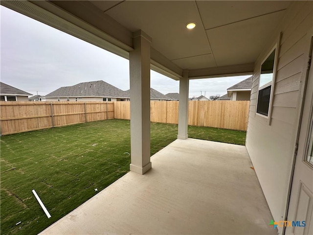 view of patio / terrace