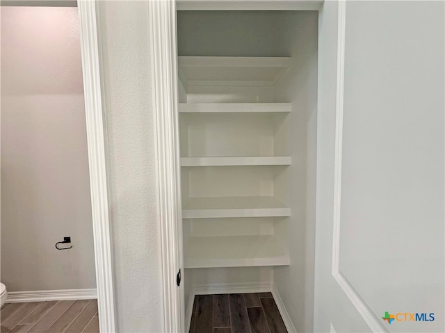 view of closet