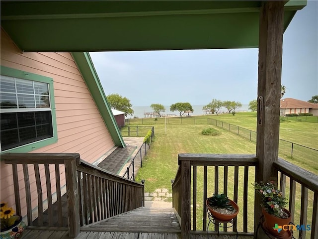364 N Blackburn Ave, Port Lavaca, TX 77979 - view of deck