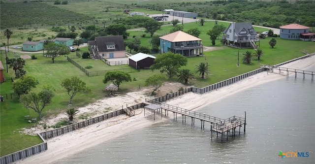 364 N Blackburn Ave, Port Lavaca, TX 77979 - aerial view of a large body of water