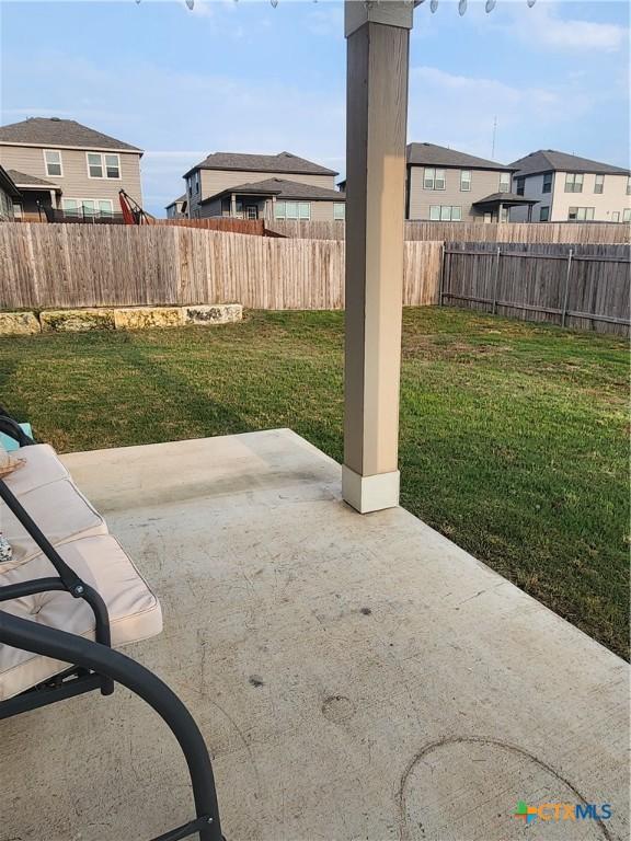 1306 Daniel Dr, Belton, TX 76513 - view of patio / terrace with a residential view