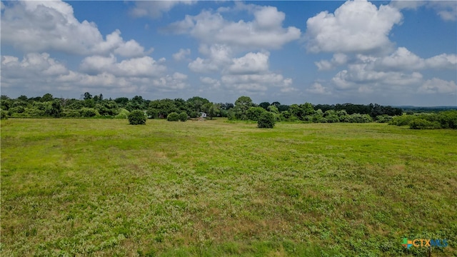 view of landscape with a rural view