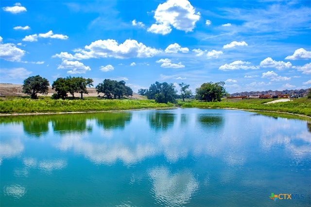 view of water feature