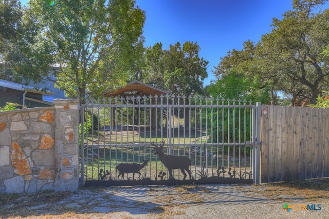 view of gate