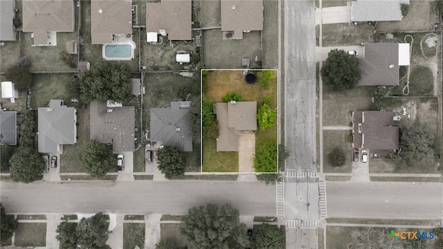 913 Risen Star Ln, Copperas Cove, TX 76522 - aerial perspective of suburban area featuring property parcel outlined