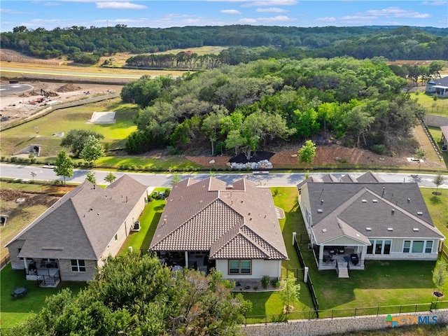 121 Wild Honeysuckle Way, San Marcos, TX 78666 - view of subject property with a forest