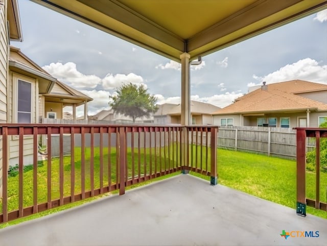 view of patio / terrace