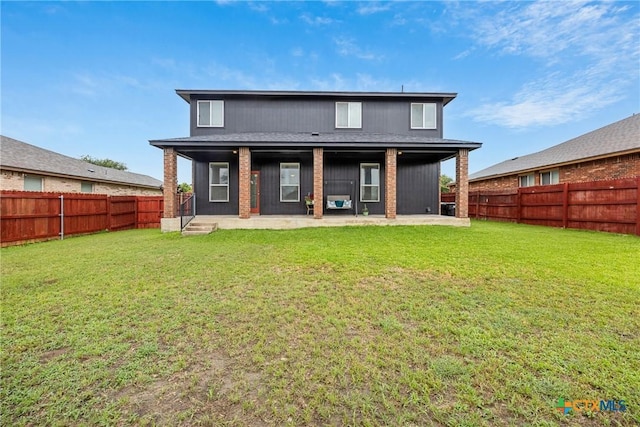 1103 Sugar Brook Dr, Temple, TX 76502 - rear view of property with a fenced backyard and a patio area