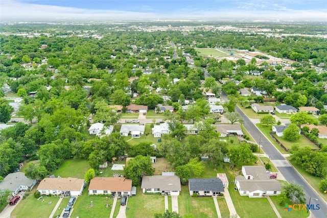 bird's eye view featuring a residential view