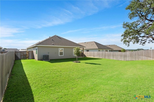 2085 Mercer St, Nolanville, TX 76559 - rear view of property with central AC unit