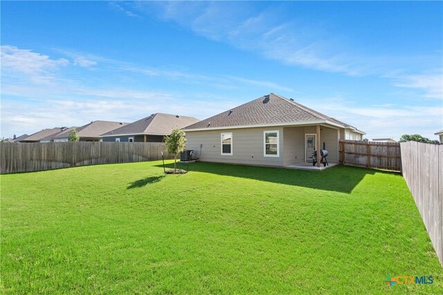 2085 Mercer St, Nolanville, TX 76559 - back of house featuring cooling unit, roof with shingles, and a patio