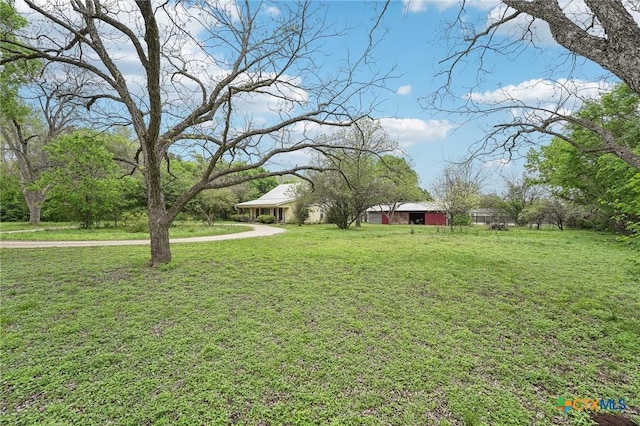 420 Mill Rd, Maxwell, TX 78656 - view of yard