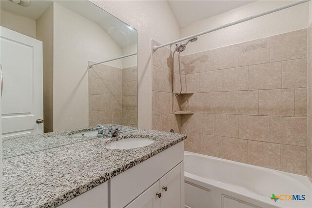 2824 Green Finch, New Braunfels, TX 78130 - full bath featuring vanity and bathing tub / shower combination