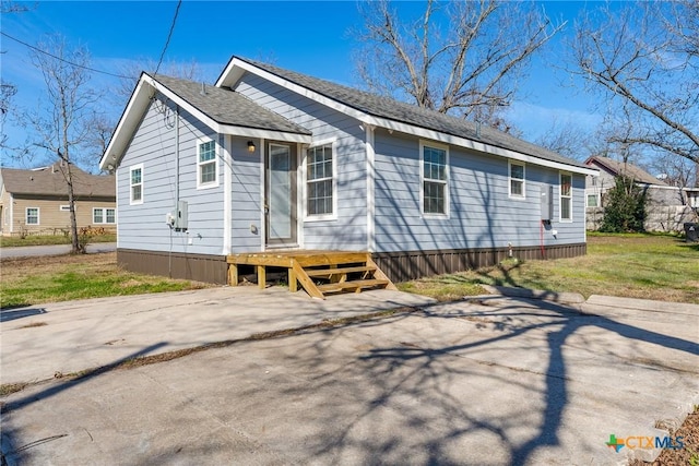 view of rear view of house