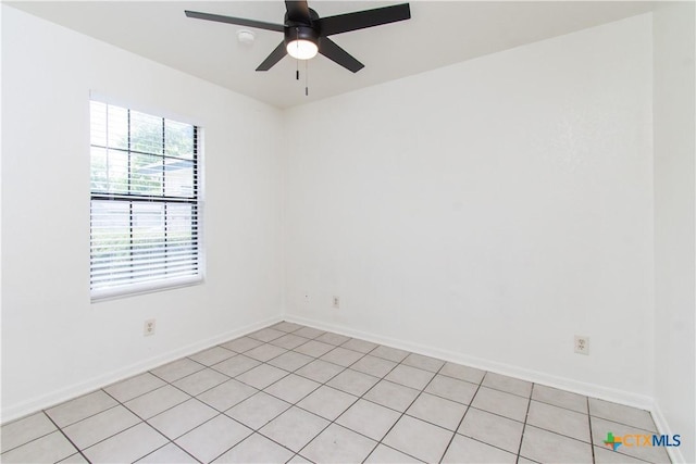 2009 Fleetwood Dr, Killeen, TX 76543 - unfurnished room featuring a ceiling fan and light tile patterned flooring