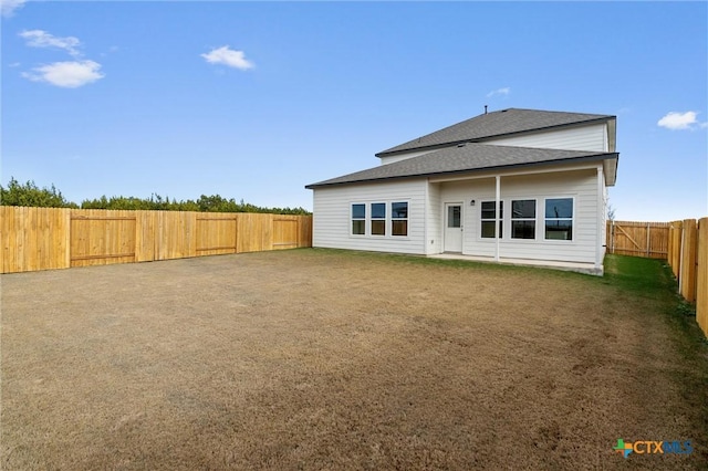 view of rear view of house