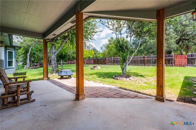 425 County Road 3830, San Antonio, TX 78253 - view of patio