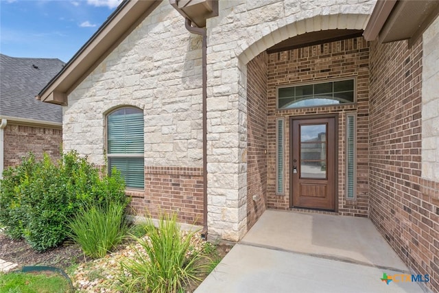 view of property entrance