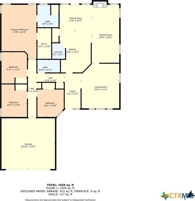 1007 Judy Ln, Copperas Cove, TX 76522 - view of room layout
