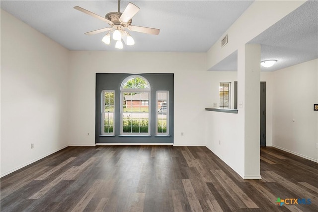 1007 Judy Ln, Copperas Cove, TX 76522 - unfurnished room with wood finished floors and a ceiling fan