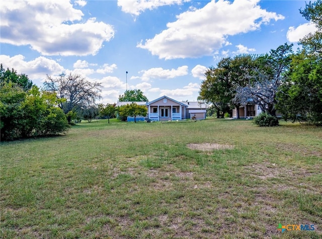 view of yard