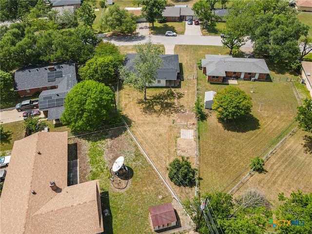 birds eye view of property featuring a residential view