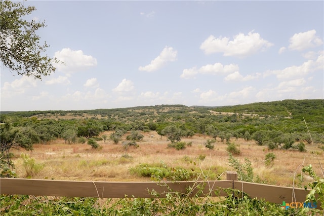 view of nature featuring a rural view