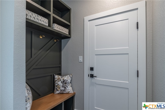 view of mudroom