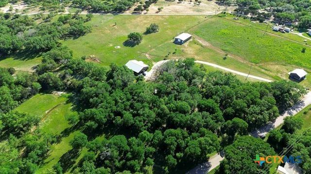 aerial view featuring a rural view