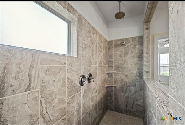 30125 Prairie Creek Ct, Brookshire, TX 77423 - bathroom with a tile shower
