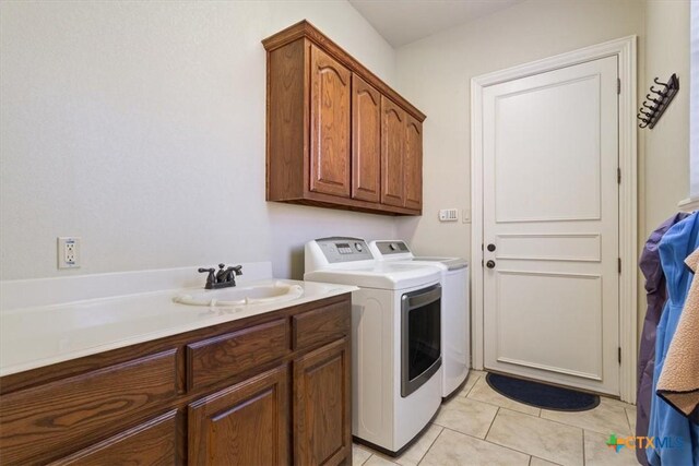 full bathroom featuring tile patterned floors, shower / bathtub combination with curtain, vanity, and toilet