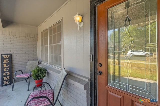 view of entrance to property