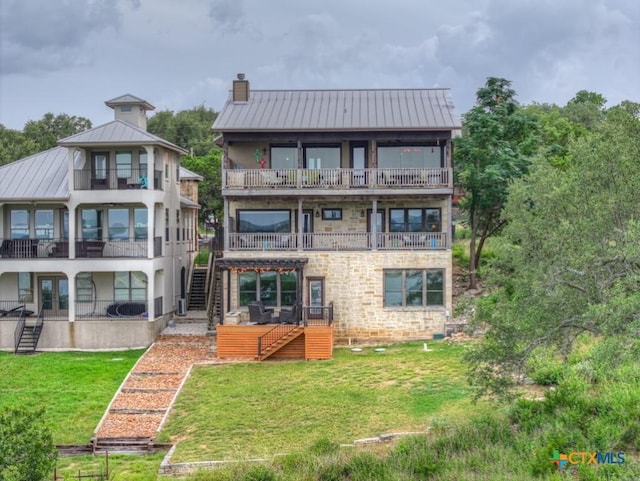 1746 Stagecoach Dr, Canyon Lake, TX 78133 - view of property with stairway