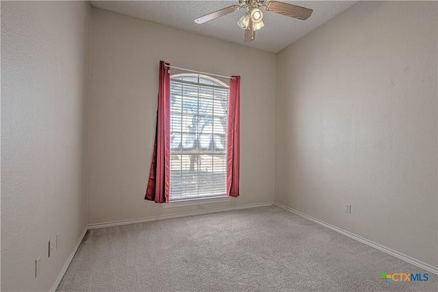 607 Moccasin Dr, Harker Heights, TX 76548 - carpeted spare room featuring ceiling fan and baseboards