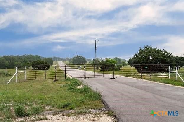 view of road featuring a rural view