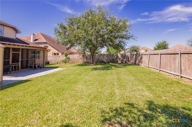 106 Sandstone Ct, Victoria, TX 77904 - view of yard featuring a patio area