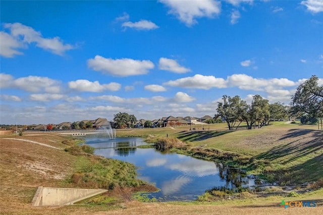 property view of water