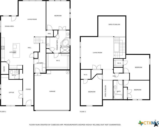 427 Bluejack Way, Hutto, TX 78634 - room layout