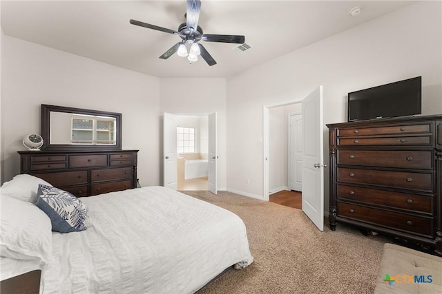 7805 Northgate Loop, Temple, TX 76502 - bedroom featuring carpet and ceiling fan