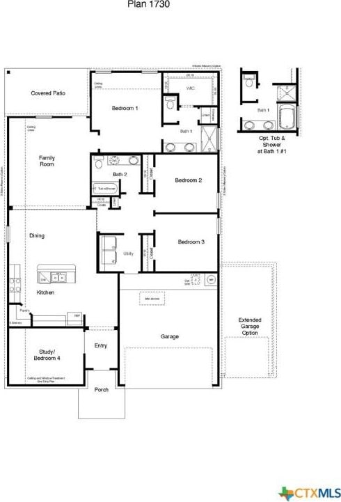 4013 Hayes Ct, Belton, TX 76513 - room layout