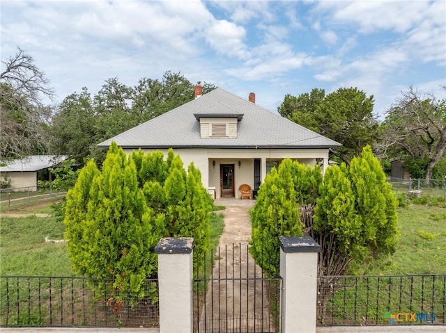 740 Old Georgetown Rd, Gatesville, TX 76528 - view of yard with driveway, an outbuilding, and a garage