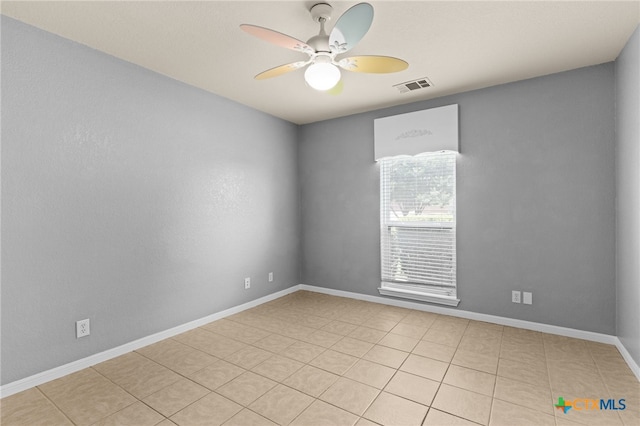2207 Merle Dr, Copperas Cove, TX 76522 - unfurnished room with ceiling fan and light tile patterned flooring