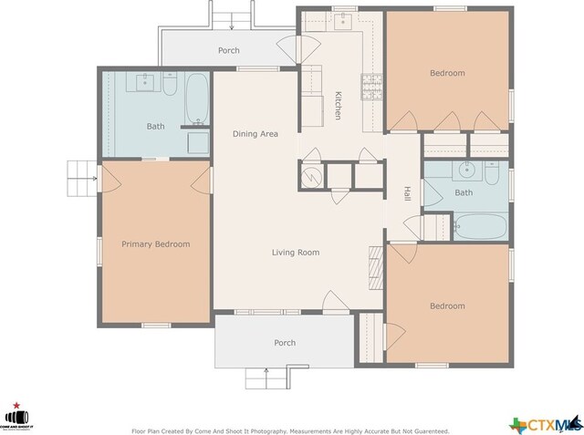 415 Brooks Mill Rd, Bertram, TX 78605 - view of home floor plan