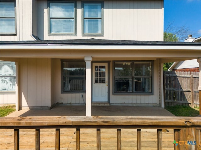 view of entrance to property