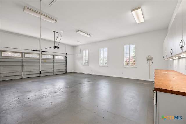 2206 Pheasant Run Ln, Temple, TX 76502 - garage featuring a garage door opener and baseboards